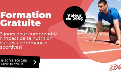 Nutrition Edge : Plus de 300 inscriptions en 10 jours