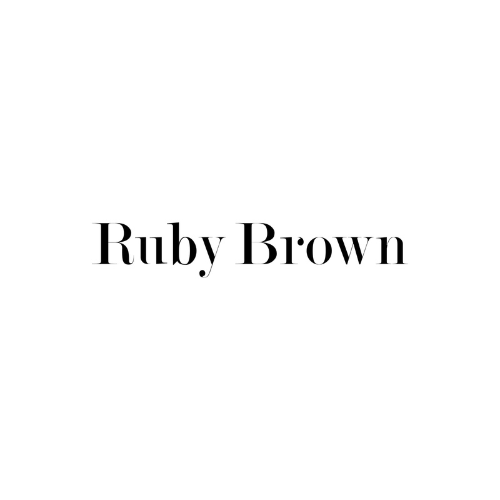 logo ruby brown